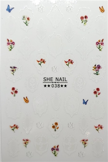 Nail Stickers # 222