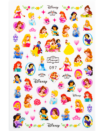 Princess Nail Stickers # 455