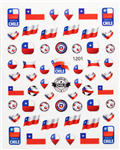 Chile Nail Stickers # 451