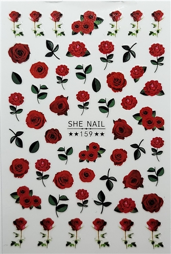 Nail Stickers # 219