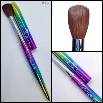 #16 100% Kolinsky Nail Brush (Diamond Rainbow)