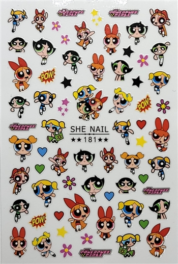 Nail Stickers # 238