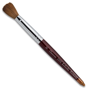 #20 100% Kolinsky Nail Brush (Wood)