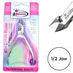 CUTICLE NIPPER 1 / 2 jaw (Silver)