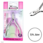CUTICLE NIPPER 1/4 Jaw (SILVER)