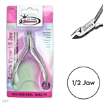 CUTICLE NIPPER 1/2 Jaw (SILVER)