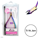 CUTICLE NIPPER Ti-14 Jaw (Multi-Color)