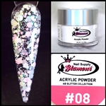 Glamour AB Glitter Acrylic Collection #08 1oz