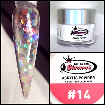 Glamour AB ACRYLIC GLITTER #14