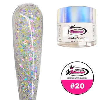 Glamour AB ACRYLIC GLITTER #20