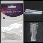 Ballerina Nail Tips CLEAR (REFILLS) 50 pcs