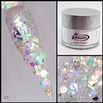 Butterfly Acrylic Glitter 1oz #10