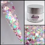 Butterfly Acrylic Glitter 1oz #12