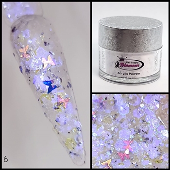 Butterfly Acrylic Glitter 1oz #6