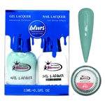 BLUES Gel Polish / Nail Lacquer DUO TEAL # 16