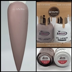 BROWNS Gel Polish / Nail Lacquer DUO MEDIUM PEAWOOD # 15