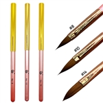 Synthetic Practice Brushes (SET of 3)