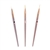 Rose Gold Liner Nail Art Brush Set 3pcs