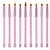 Pink Diamond Handle Synthetic Brush Set 9pcs