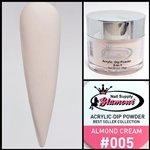 Glamour 2 in 1 Acrylic & Dip Powder ALMOND CREAM 005 2oz