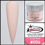 Glamour 2 in 1 Acrylic & Dip Powder NUDE PINK 006 2oz