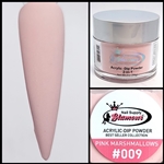 Glamour 2 in 1 Acrylic & Dip Powder PINK MARSHMALLOWS 009 2oz