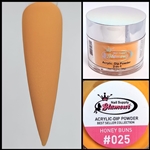 Glamour 2 in 1 Acrylic & Dip Powder HONEY BUNS 025 2oz