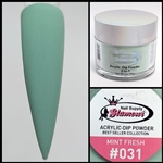 Glamour 2 in 1 Acrylic & Dip Powder MINT FRESH 031 2oz