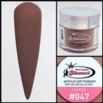 Glamour 2 in 1 Acrylic & Dip Powder COFFEE 047 2oz