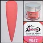 Glamour 2 in 1 Acrylic & Dip Powder HASAN 067 2oz