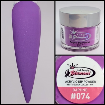 Glamour 2 in 1 Acrylic & Dip Powder DAPHNE 074 2oz