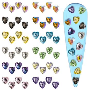 Heart Crystals Mix