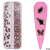 Light Pink / Baby Pink / Pink / Pastel Pink / Crystal Shapes / Crystal Mix Sizes / Diamonds / 158