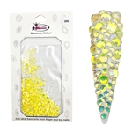 Yellow Crystal Sizes Mix