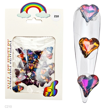 Rainbow Crystal Shapes Mix