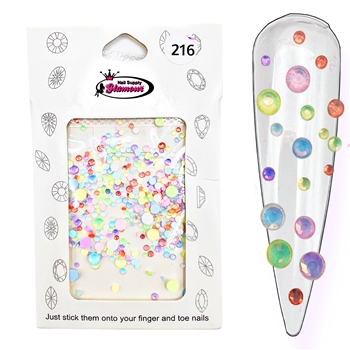 Crystals Mix Sizes (Multi-Color)
