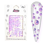 Crystals Mix Sizes (Purple)