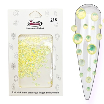 Crystals Mix Sizes (Yellow)