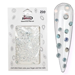 Crystals Mix Sizes (Clear)