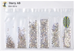 CRYSTALS STARRY AB SIZE 4,6,8,10,12,16