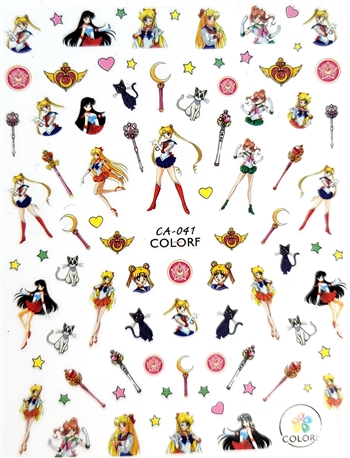 Sailor Moon Nail Stickers #357