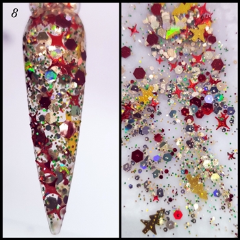 Glamour CHRISTMAS Acrylic Glitter # 8