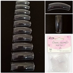 Classic Square Nail Tips ( clear ) 50pcs Bag #2