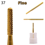 Drill Bit / ROUND POINT SHAPE / Fine / GOLD / 1 pc  / DB37