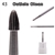 Drill Bit / CUTICLE CLEAN SHAPE / Xtra Fine / SILVER / 1 pc  / DB43