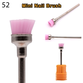 Drill Bit / Mini Nail Brush / Pink / 1 pc  / DB52