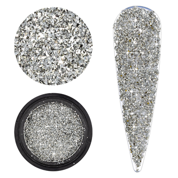 Silver Reflective Glitter #109