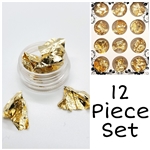 Aluminum GOLD Foil ( Set Of 12 pcs )