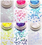 Raw Glitter BUTTERFLIES # 145  (Set of 6 colors)
