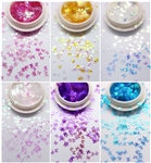 Raw Glitter BUTTERFLIES # 146  (Set of 6 colors)